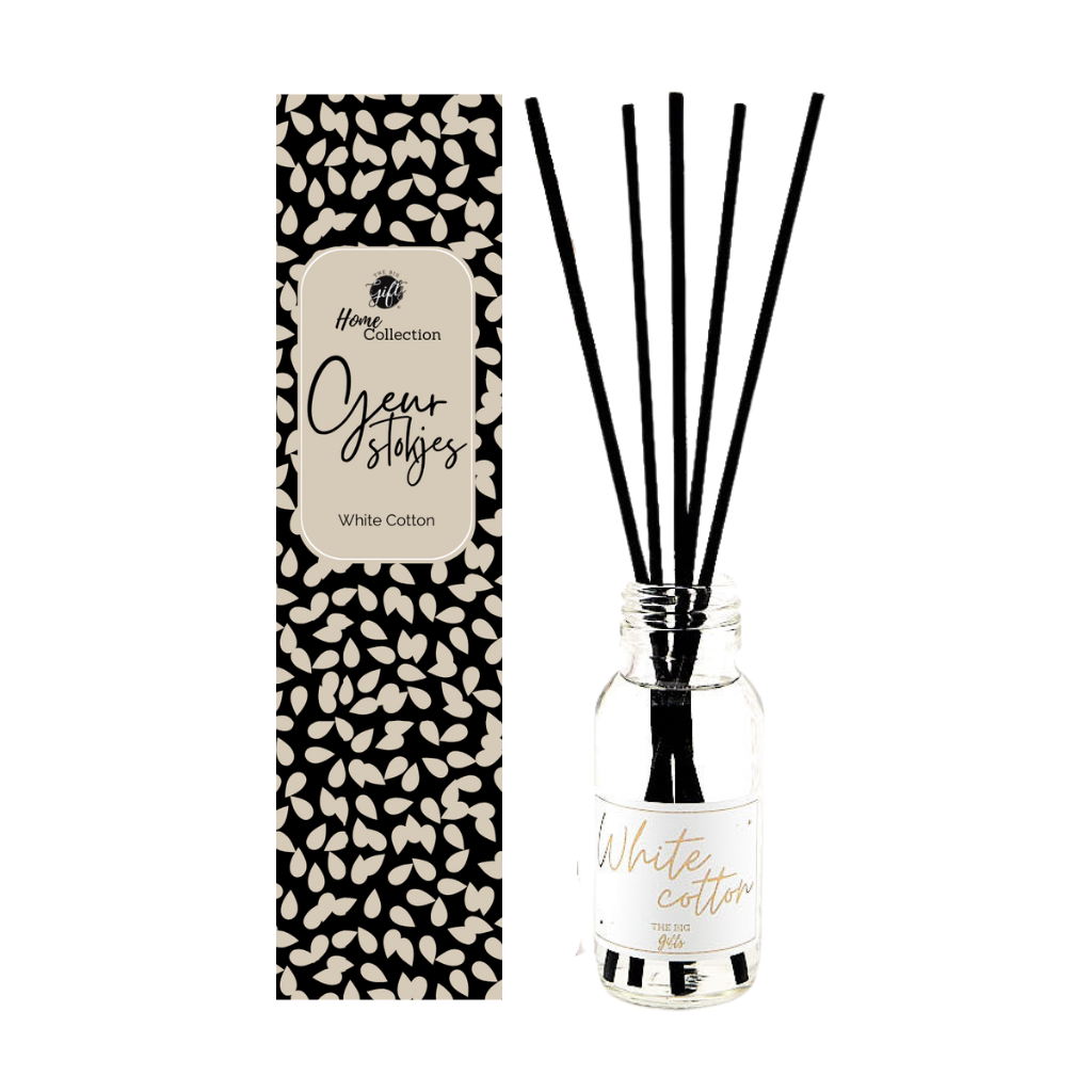 Geurstokjes " white cotton "