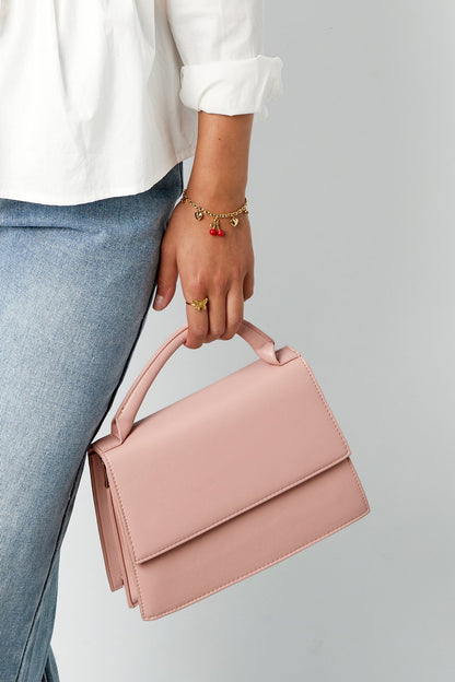 Classic musthave tas | Donker roze