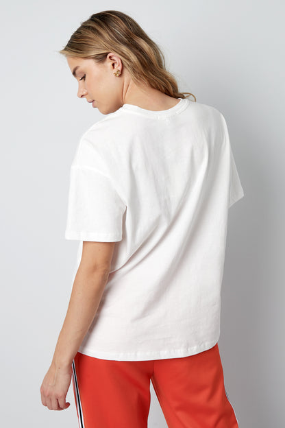 T-shirt la parissiene | wit