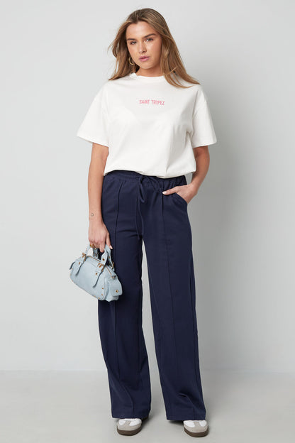 Comfy broek | Zwart