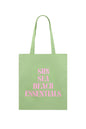 Canvas shopper | groen
