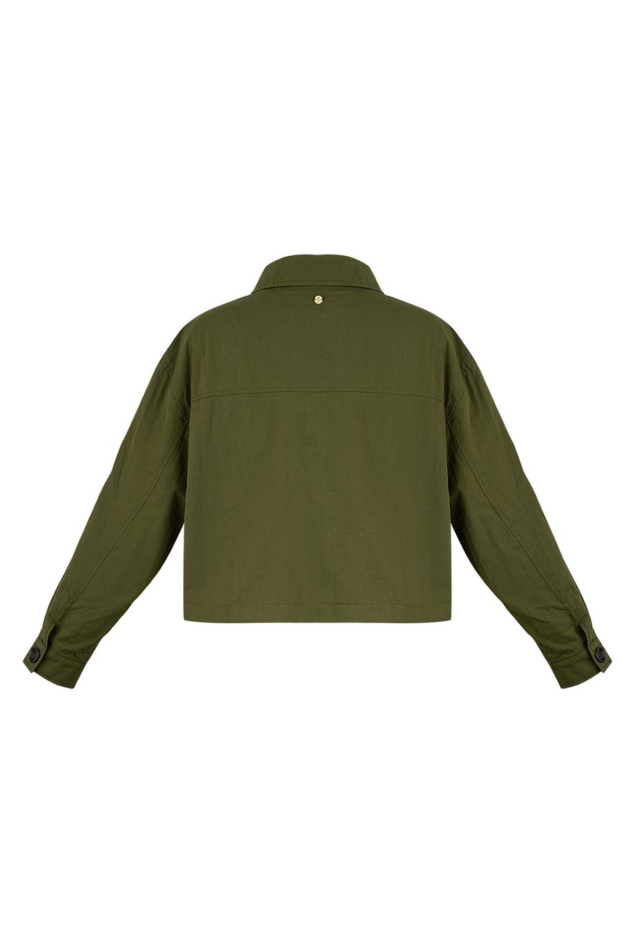 Cropped Jacket | Groen