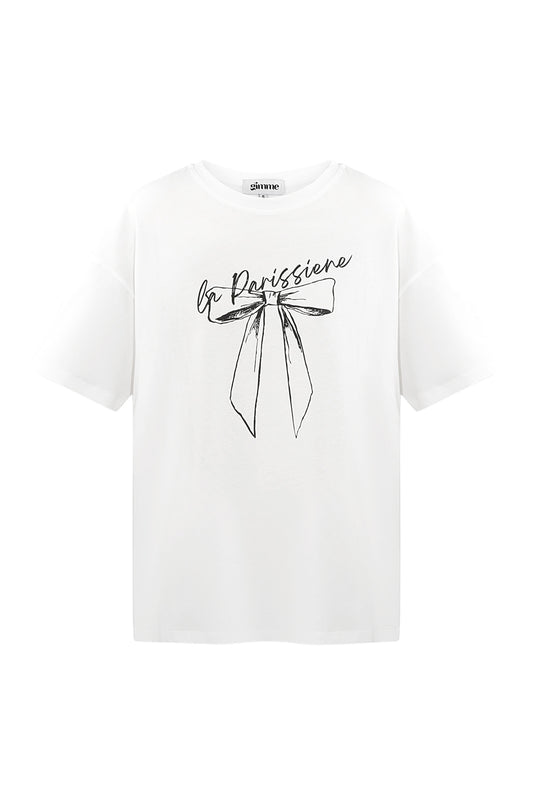 T-shirt la parissiene | wit