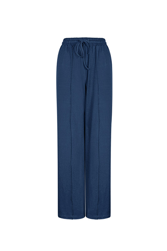 Comfy broek | Blauw
