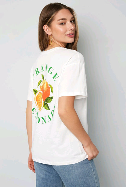 T-Shirt Casual Botanisch